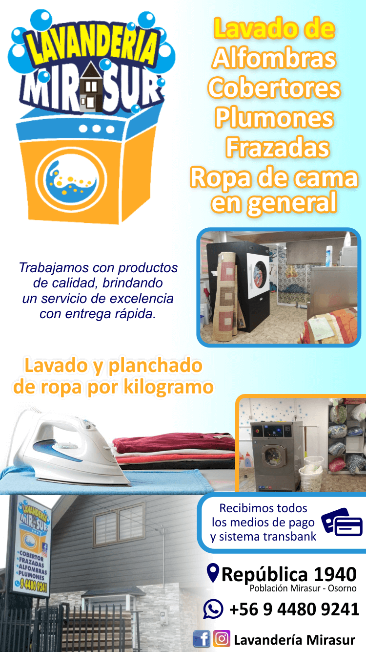 lavanderia en rahue osorno