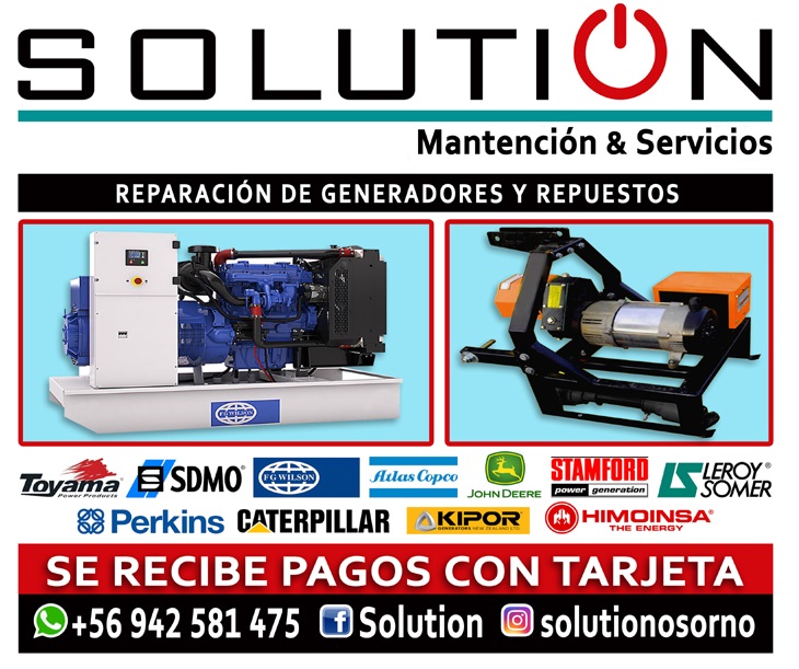 reparacion generadores Electricos osorno