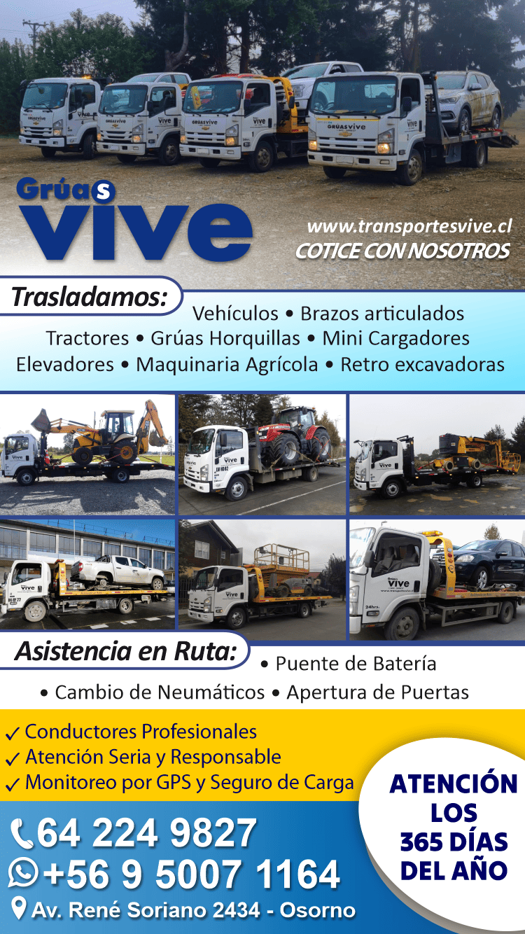 servicio grua gruas osorno