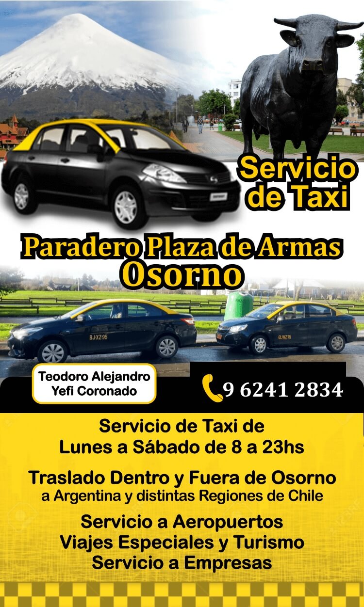 taxi taxis osorno