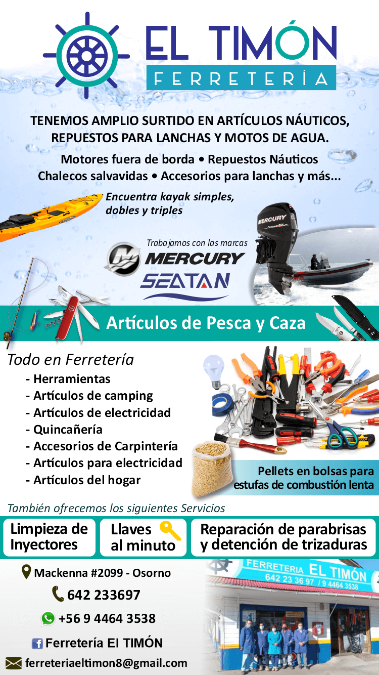 pesca caza osorno