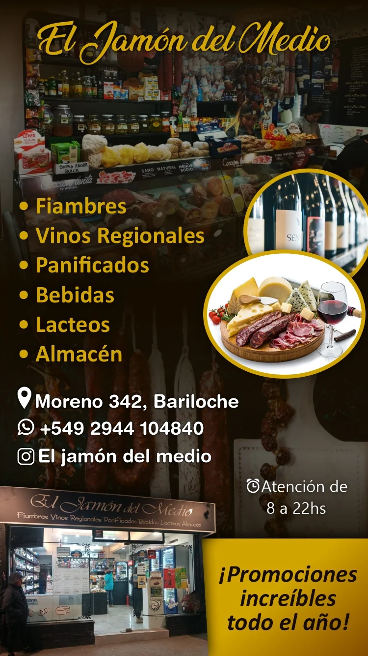 quesos fiambres el jamon del medio bariloche