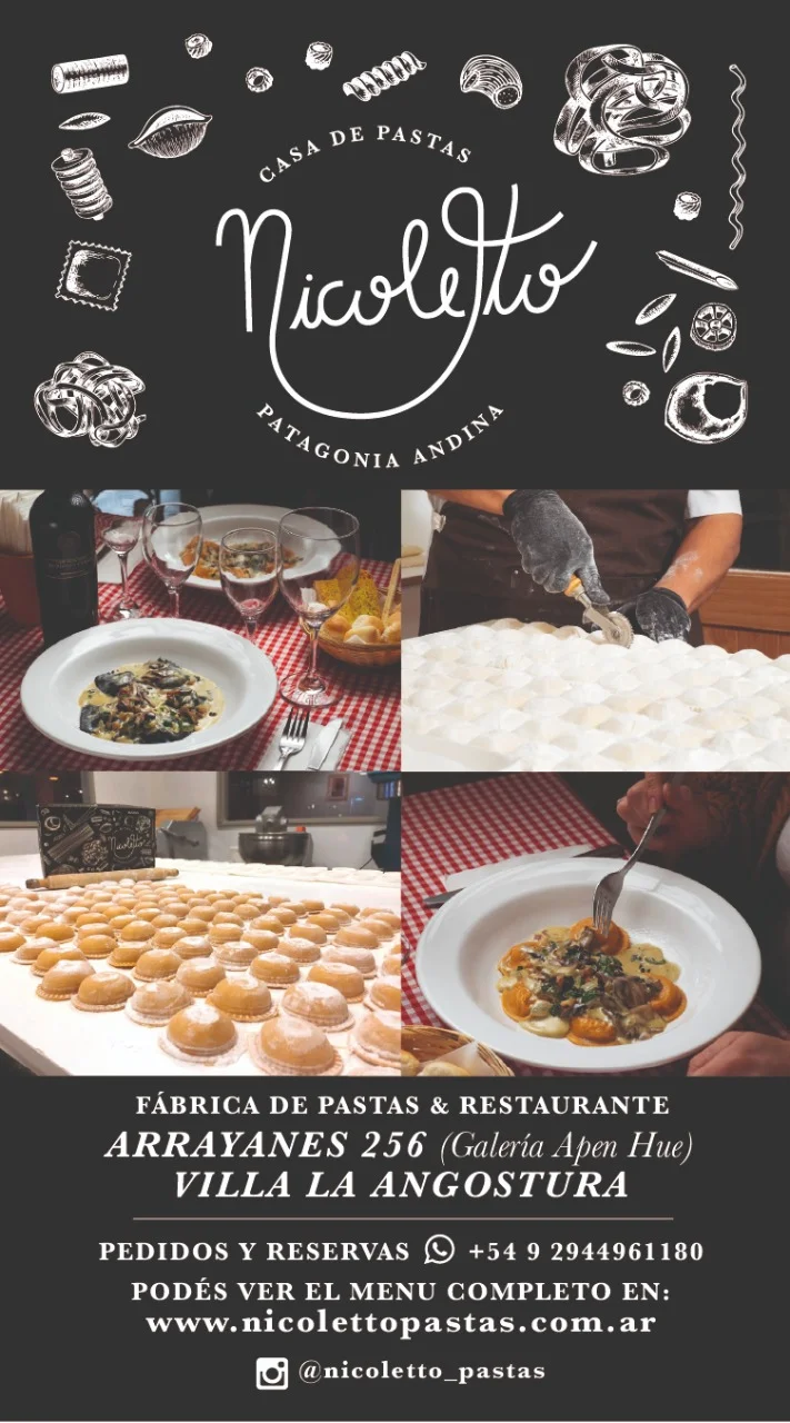 fabrica de pastas restaurant en villa la angostura nicoletto