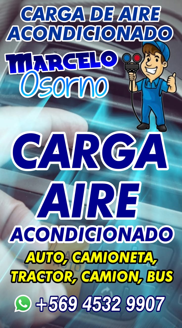 carga de aire acondicionado marcelo osorno