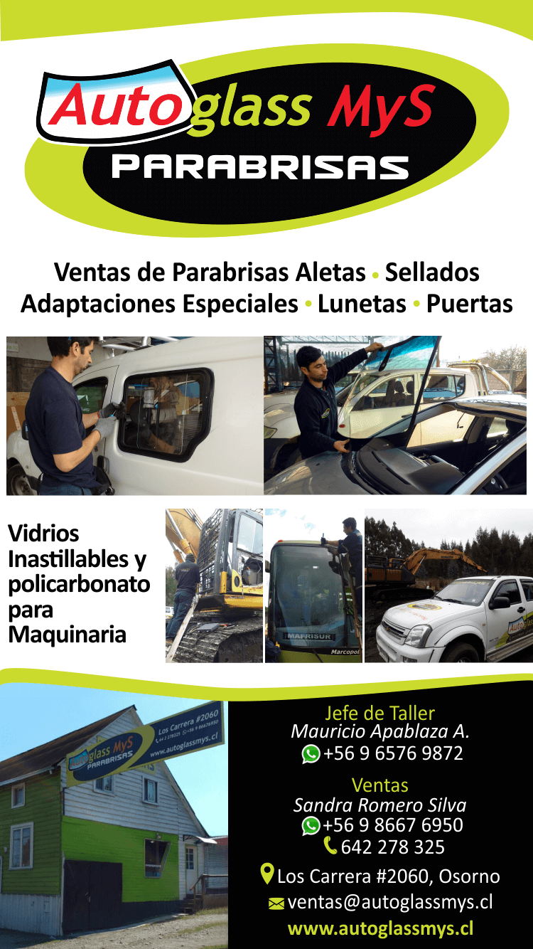 cambio de parabrisas en osorno